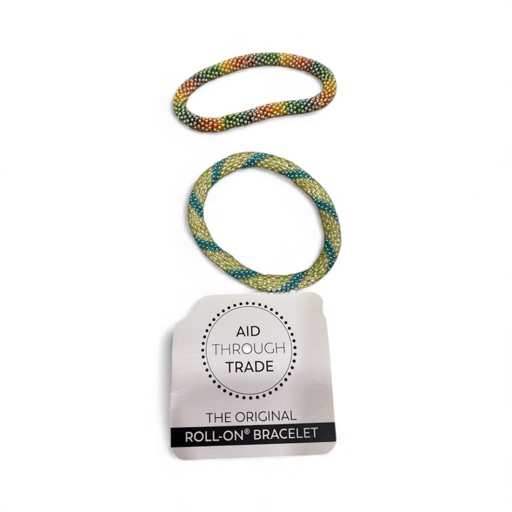 NWT ethnically traded Aid Through Trade Beaded Bracelets